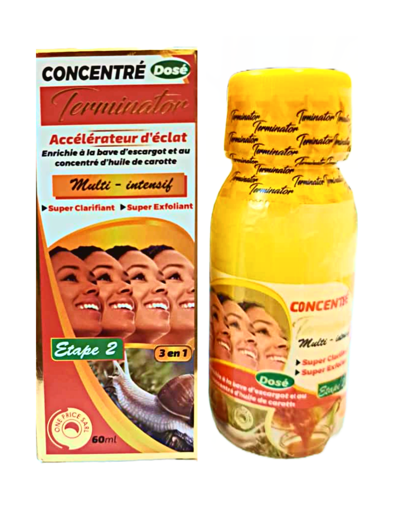 Concentre Terminator Dosé Accélérateur D'eclat 3en 1 60 ml