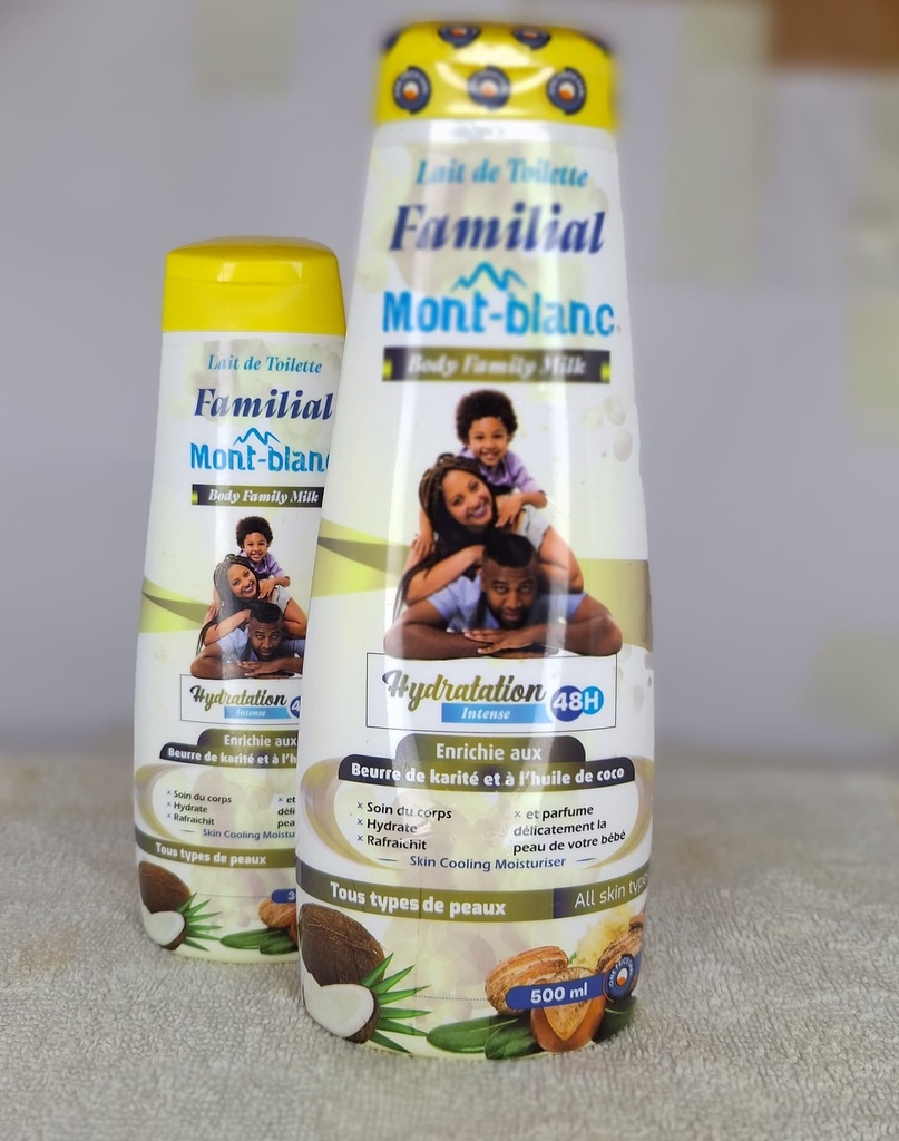 Lait Mont-Blanc Classique au beurre de karité et à l'huile de coco 500 ml