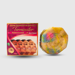[00270] Savon Eclaircissant et Gommant Terminator Exotique Multivitaminé et Nourrissant 200g
